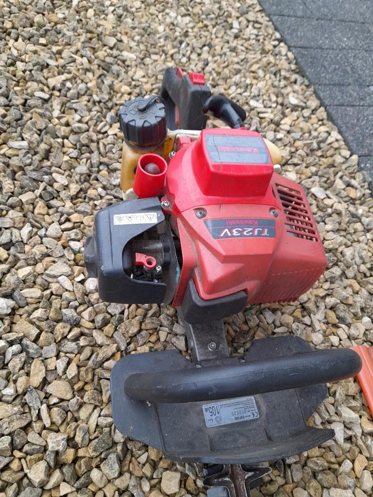 Kawasaki professionele  haagschaar, Tuin en Terras, Heggenscharen, Ophalen, Gebruikt, Benzine, Kawasaki
