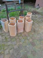 Vuurvaste schouwpijpen (20x20x50), Doe-het-zelf en Bouw, Buizen en Afvoer, Ophalen, Zo goed als nieuw, Overige materialen, Overige typen