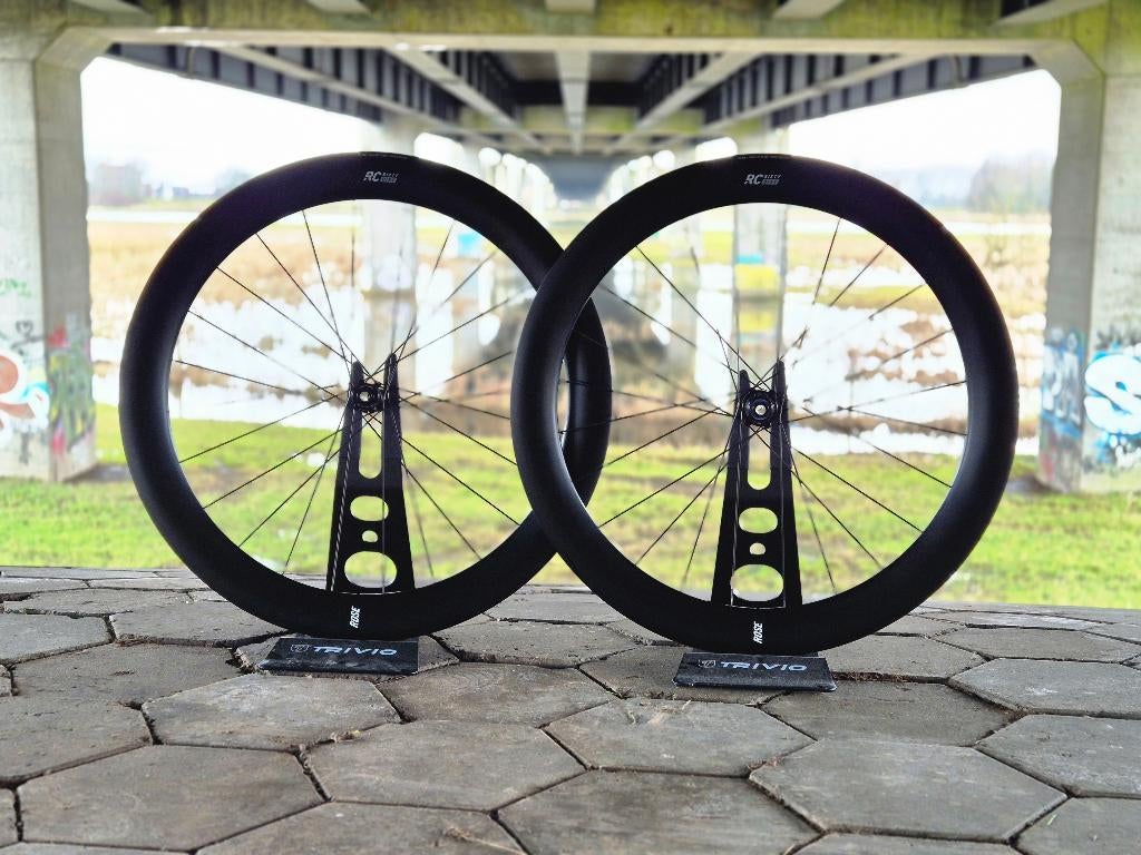 Rose RC Sixty Disc Wielset//Carbon//60mm hoog//Sram XDR, Enlèvement ou Envoi, Rose, Comme neuf, Roue