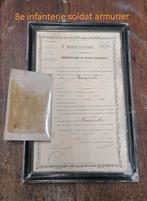 Certificat militaire bonne conduite 1886 WW1, Envoi, Autres, Photo ou Poster