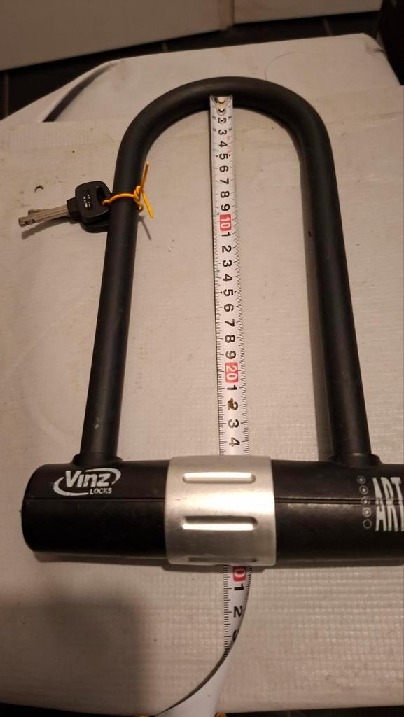 2X ONBREEKBAAR Beugelslot / Fiets / Motor/ Scooter ART4-32, Fietsen en Brommers, Brommeronderdelen | Algemeen, Ophalen