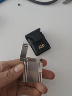 Vintage ligne 1 ST DuPont met lederen etui, Ophalen of Verzenden, Gebruikt, Aansteker