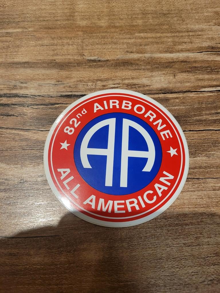 Autocollant 82nd Airborne - All American, Ophalen of Verzenden