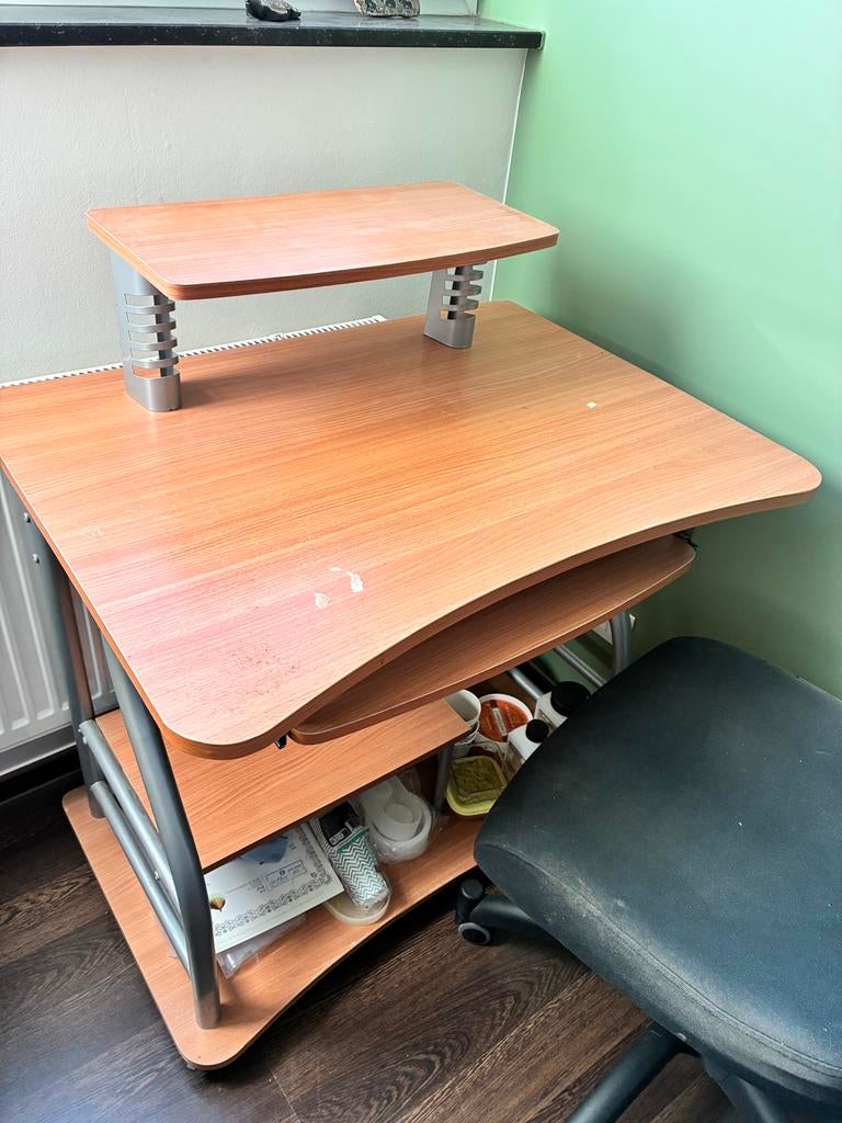 Bureau + chaise de bureau, Maison & Meubles, Bureaux, Enlèvement, Utilisé