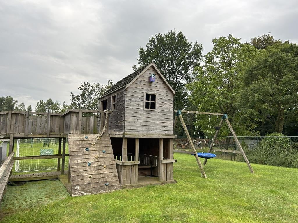 speelhuisje, Kinderen en Baby's, Ophalen, Gebruikt, Hout