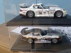 2 X Chrysler Viper Le Mans 1/43 Minichamps + Ixo, Hobby & Loisirs créatifs, Enlèvement ou Envoi, Comme neuf, Voiture, MiniChamps
