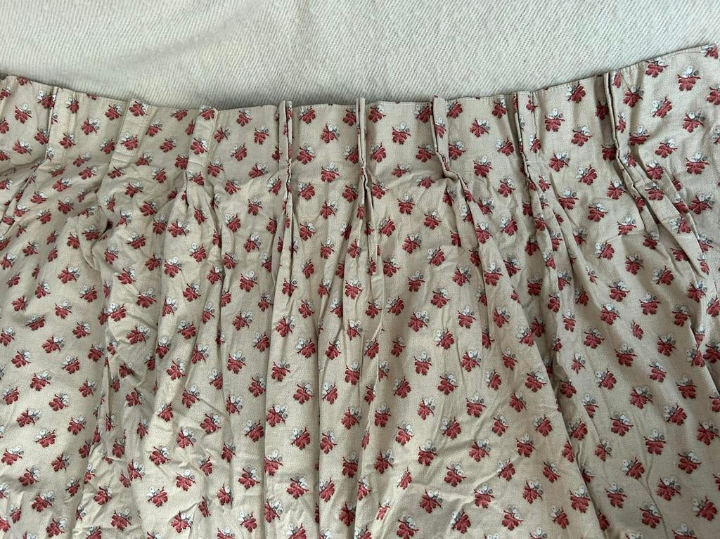 Rideaux anglais, Maison & Meubles, Crème, 200 cm ou plus, Enlèvement ou Envoi, Utilisé