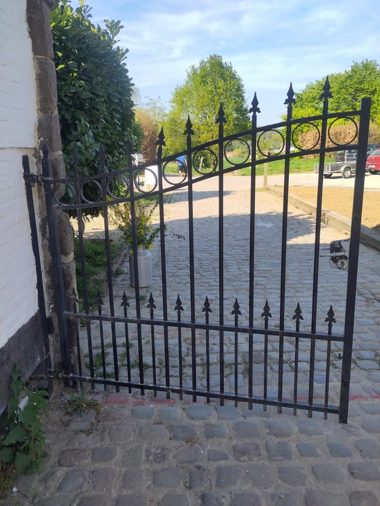 Grille de portail porte, Jardin & Terrasse, Enlèvement, Porte du jardin, Avec portail, Utilisé