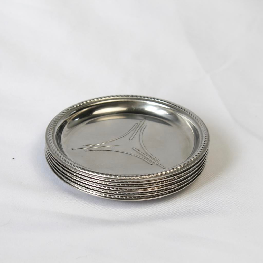 Set van 6 Vintage Alfra Alessi onderzetters – Jaren '60, Ophalen of Verzenden