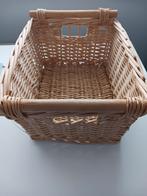 Nieuwe rieten mand te koop., Ophalen, Nieuw, Rechthoekig, Mand