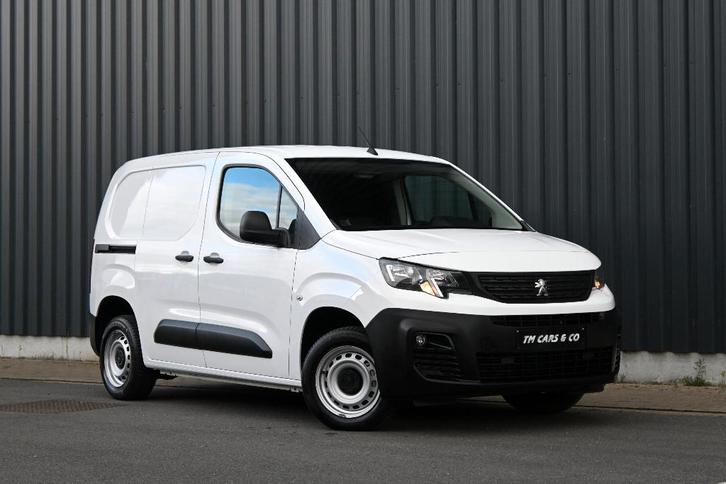 Peugeot Partner 1.2i 3-zit, AC, PDC, Cruise, Bluetooth, Auto's, Bestelwagens en Lichte vracht, Bedrijf, Te koop, ABS, Airbags