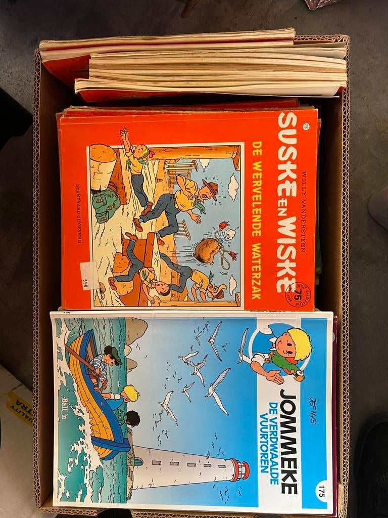 strip verzameling, Ophalen, Zo goed als nieuw