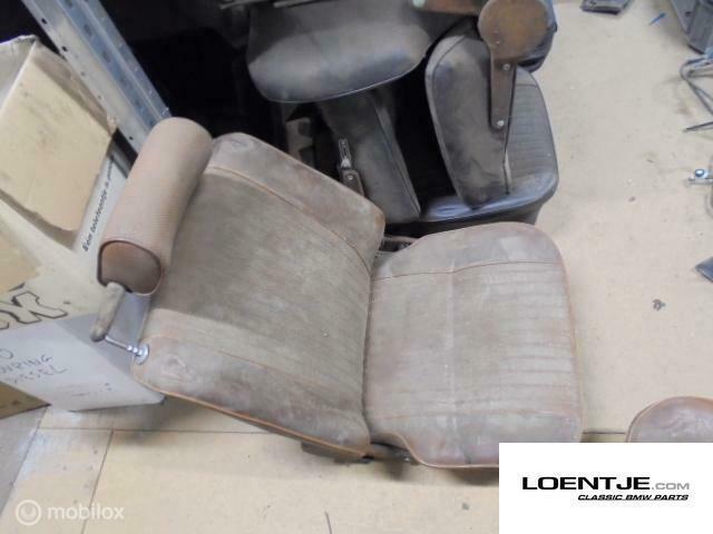 set bruine voorstoelen BMW 02 1502 1602 1802 2002, Auto-onderdelen, Interieur en Bekleding, BMW, Gebruikt, Ophalen of Verzenden