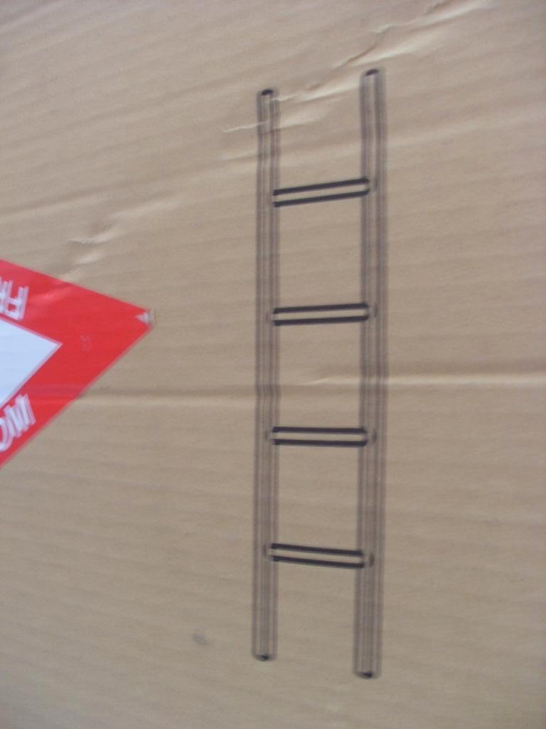 Handdoekrek / bamboe ladder badkamer, Ophalen, Nieuw, Overige typen, 100 tot 150 cm