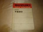 SUZUKI TS50 Ancien Catalogue des Pièces, Motos, Modes d'emploi & Notices d'utilisation, Enlèvement ou Envoi, Suzuki