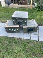 Munitiekisten metaal, Ophalen