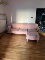 Roze velvet sofa, Ophalen, Gebruikt