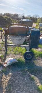 Betonmolen, Ophalen, Gebruikt