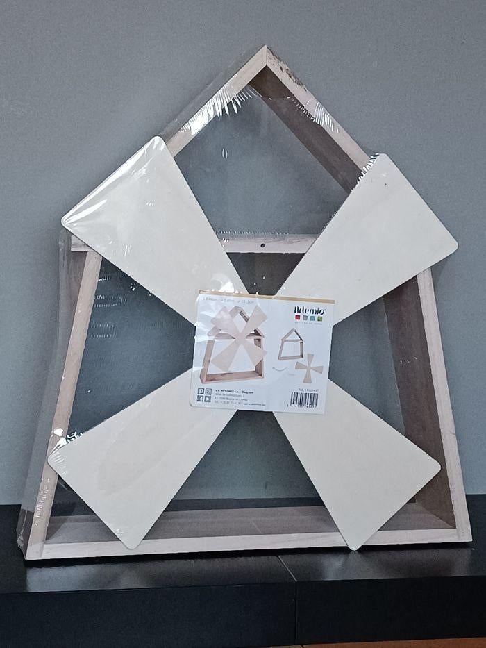 Moulin en bois à décorer, Ophalen of Verzenden, Nieuw, Knutselwerk