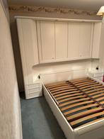 Slaapkamerkast inclusief bed, Huis en Inrichting, Ophalen, Overige materialen, Gebruikt, Wit