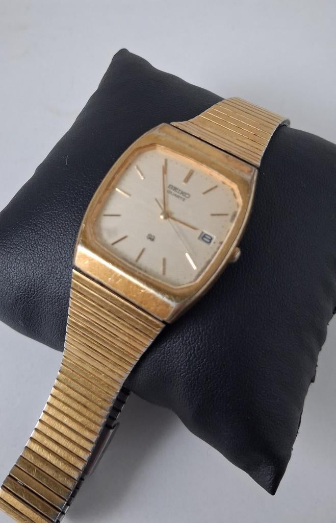 Montre Seiko Vintage Plaqué or Fonctionne, Bijoux, Sacs & Beauté, Montres | Hommes, Utilisé, Montre-bracelet, Seiko, Autres matériaux