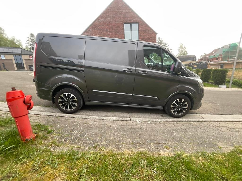 Ford Transit Custom 2022 Sport, Auto's, Bestelwagens en Lichte vracht, Particulier, ABS, Achteruitrijcamera, Airbags, Airconditioning