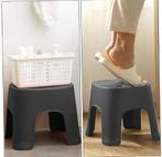 Tabourets gris - neufs., Enlèvement, Neuf, Plastique