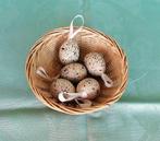 Paasdecoratie – Mandje kwarteleitjes, Enlèvement ou Envoi, Utilisé