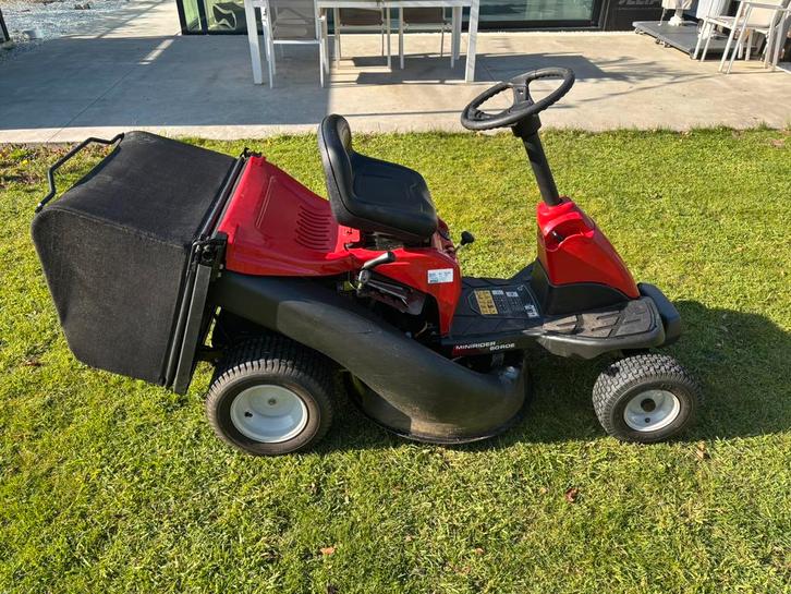 MTD minirider 60RDE, Tuin en Terras, Zitmaaiers, Gebruikt, Minder dan 90 cm, Elektrische starter, Opvangbak, Versnellingen, Ophalen