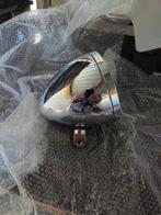 Mooie  grote Crome harley koplamp.zie foto's, Motoren, Ophalen, Gebruikt
