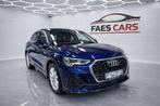 Audi Q3 Sportback 45TFSI E-Hybride, Auto's, 4 cilinders, Blauw, Leder, 5 deurs