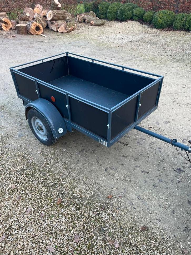 Remorque/aanhangwagen 750kg, Autos : Divers, Remorques, Comme neuf, Enlèvement