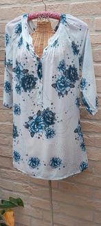 Hemdbloes 53cm van oksel tot oksel cassis, Kleding | Dames, Blouses en Tunieken, Overige kleuren, Cassis, Maat 42/44 (L), Ophalen of Verzenden