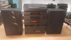 Prachtige stereo set JVC met afstandsbediening platenspeler, Ophalen, JVC