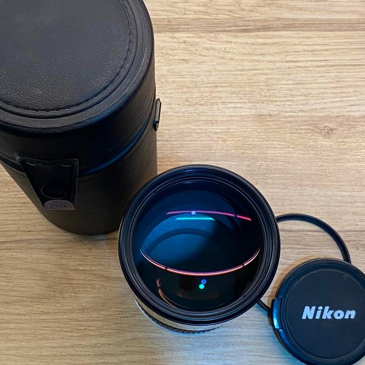 Nikon Nikkor ED 180mm f2.8 Ais *comme neuf, TV, Hi-fi & Vidéo, Appareils photo analogiques, Comme neuf, Reflex miroir, Nikon, Enlèvement ou Envoi