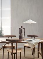 plafondlamp  Carl Hansen & Son  type BT1021 jaren ’60., Ophalen, Scandinavisch, Zo goed als nieuw, Metaal