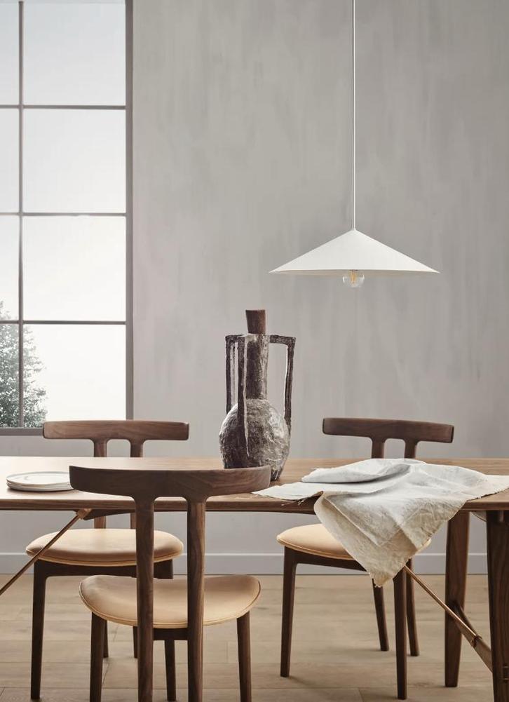 plafondlamp  Carl Hansen & Son  type BT1021 jaren ’60., Huis en Inrichting, Lampen | Hanglampen, Zo goed als nieuw, 75 cm of meer