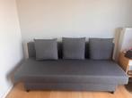 Slaapbank / zetelbed in zeer goede staat – €70, Huis en Inrichting, Ophalen, Zo goed als nieuw, Grijs