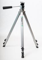 Trépied en alu VELBON KE-3, 670g et hauteur max de 123 cm, Enlèvement ou Envoi, Utilisé, Moins de 150 cm, Trépied