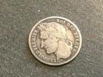 België 1/4 Frank 1834 zilver, Postzegels en Munten, Ophalen of Verzenden, Zilver
