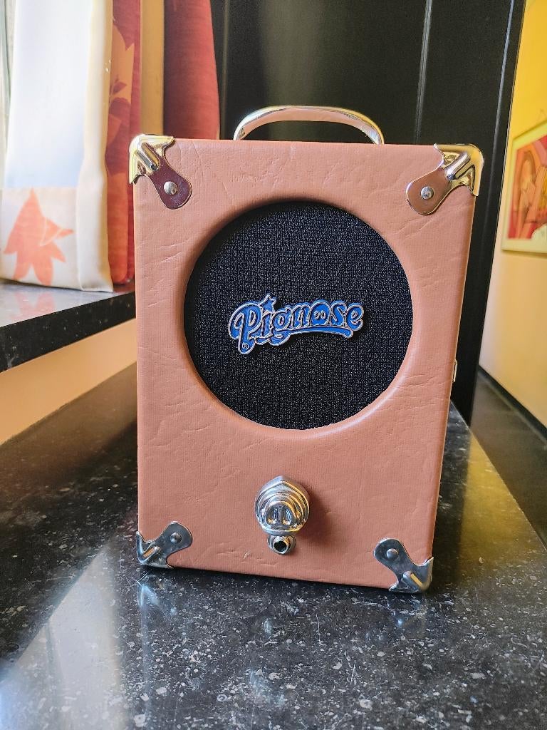 Pignose amp, Muziek en Instrumenten, Versterkers | Bas en Gitaar, Ophalen, Zo goed als nieuw, Minder dan 50 watt