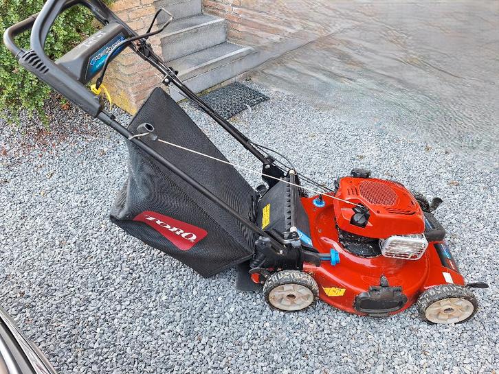 Tondeuse TORO avec mulching, Tuin en Terras, Zitmaaiers, Zo goed als nieuw, Minder dan 90 cm, Mulchfunctie, Opvangzak, Opvangbak