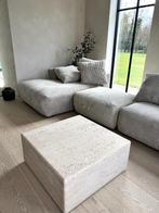 Nieuwe travertin salontafel, Ophalen, 50 tot 100 cm, Vierkant, Nieuw