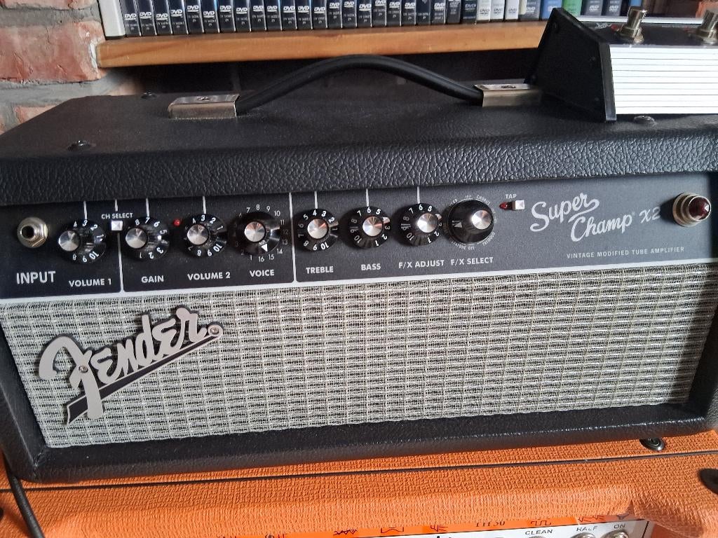 Fender Super Champ x2, Ophalen, Zo goed als nieuw, Gitaar, Minder dan 50 watt