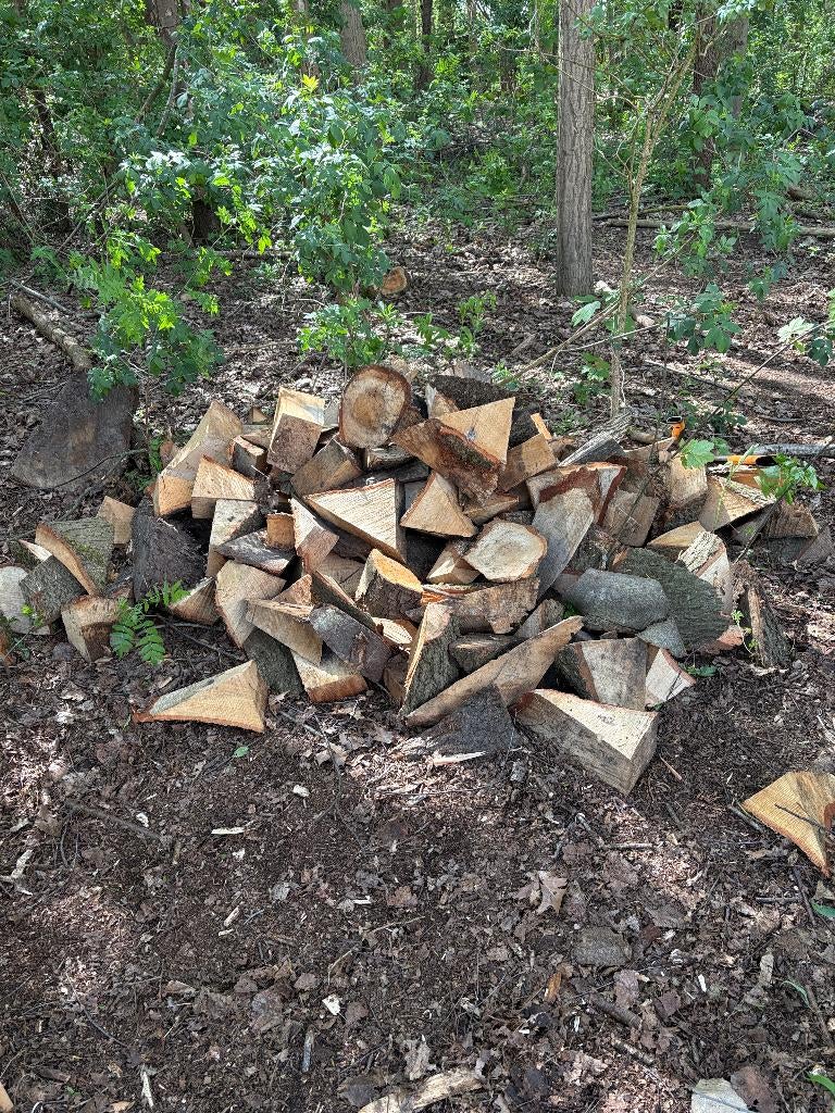 Vers brandhout amerikaanse eik, zelf op te halen, Moins de 3 m³, Enlèvement, Chêne, Bûches