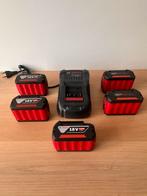 Bosch batterijen 5 stuks nieuwe plus oplader nieuw, Doe-het-zelf en Bouw, Ophalen of Verzenden, Zo goed als nieuw