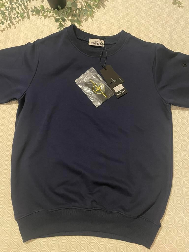 Pull Stone Island, Enlèvement ou Envoi, Neuf, Taille 48/50 (M), Bleu