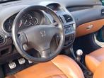 2005 Peugeot 206 CC 1.6i Roland Garros 95.478, Auto's, 4 zetels, 4 cilinders, Cabriolet, Leder