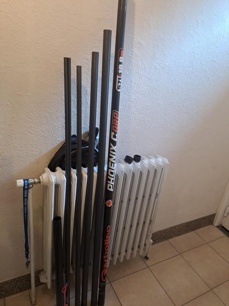 Canne garbolino 10 mètres, Enlèvement, Comme neuf, Ligne fixe