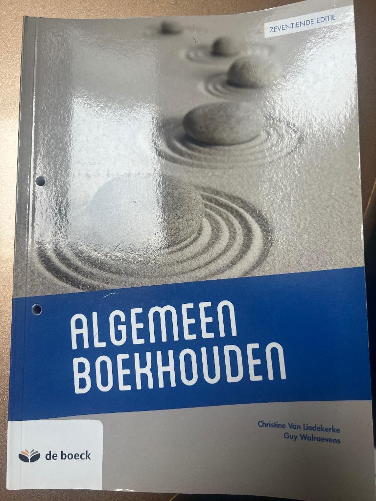 Algemeen Boekhouden, Livres, Livres d'étude & Cours, Enlèvement ou Envoi, Utilisé